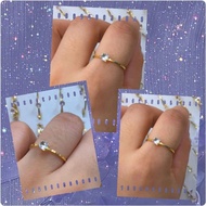 10k Pure Gold Ring ( Engagement Ring) Stainless Quality