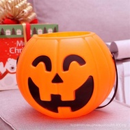 3 Pieces Halloween Pumpkin Candy Bucket, Portable Pumpkin Candy Bucket, Pumpkin Bucket with Handle, 