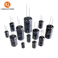10V 16V 25V 35V 50V 400V 450V Aluminum Electrolytic Capacitor 4.7UF 10UF 22UF 47UF 100UF 220UF 330UF