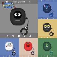 Case for Baseus Bass BP1 Pro ANC Protective silicone briquettes Cartoon Covers Bluetooth Earphone Sh