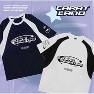 Ready Stock YBSY Going Seventeen Y2K Full Sublimation Gradient Short Sleeve Casual Tee Plus Size Mic
