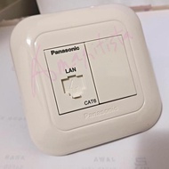 DATA OUTLET SOCKET CAT6 LAN SOCKET/ + PANASONIC SNI BLANK CHIP