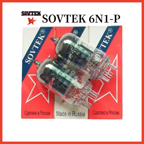 VoxPeak SOVTEK 6N1-P 6N1P Vacuum Tube Upgrade 6DJ8 ECC88 6922 6N1P-EV 6Н1П 6N1 6AQ8 For HIFI Audio P