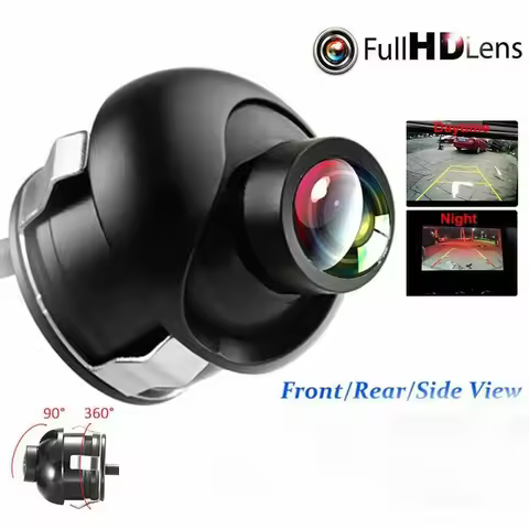 360° Car Front Rear View Camera Auto Parking Reverse Backup Camera Night Vision