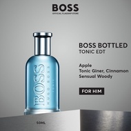 น้ำหอมผู้ชาย BOSS Bottled Tonic Eau De Toilette For Men - Apple Cinnamon Sensual Woody Notes - Orien