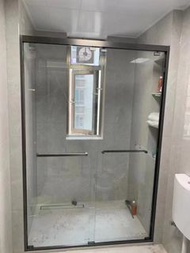 不銹鋼趟門浴屏
