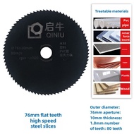 76mm Small Slice 3-Inch Saw Blade Angle Grinder Cutting Disc Metal Stainless Steel Wood Plastic Acry