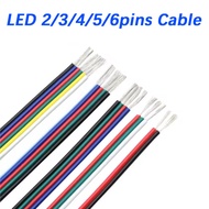 LED Cable Electrical Wire 2/3/4/5/6pin LED Extension Cables 18AWG 20AWG 22AWG