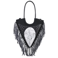 New Ladies Skull Rivets gothic Tassel Handbag Punk Shoulder Messenger Bag gothic Punk Bag GTB