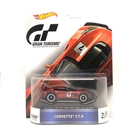 Hot Wheels Corvette C7.R Gran Turismo Retro Entertainment Rubber Tires