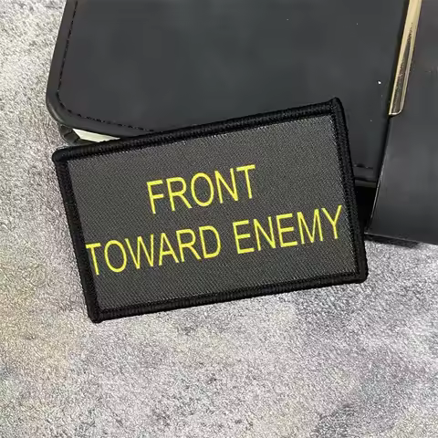 Front Toward Enemy Claymore Tactics Military Morale Emblem Armband Moral Hook&Loop Printed Patch of 