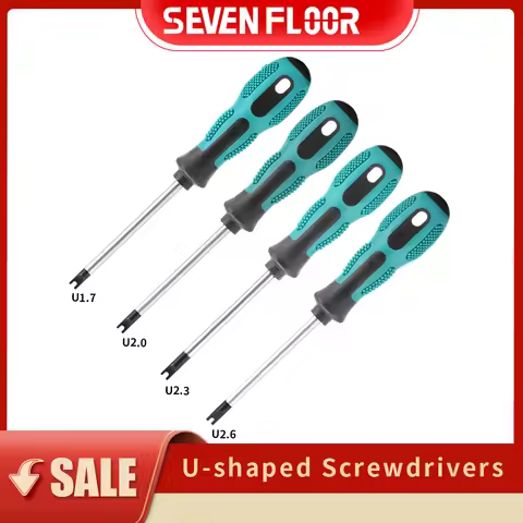 1Pcs Professional M Type Screwdriver Used For Special-Shaped Hand Tool U-shaped Repair Screwdrivers 