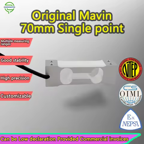 Original MAVIN ZZPH6 High Precision Load Cell 0.3kg-10kg Aluminum Alloy Single Point Weigh Sensor NA
