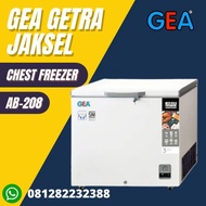 Chest Freezer 200 Liter Gea Ab-208 Freezer Box Ab 208 Ori &amp; Ber New