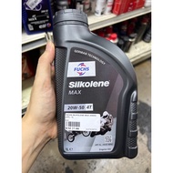 Sikolene FUCHS Max 20W50 4T Engine Oil API SL, JASO MA2 Minyak Hitam Motor 1Liter