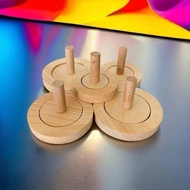 .Cetakan donat kayu jati bentuk ring /cetakan donat bomboloni 6cm-7cm-8cm-9cm-10cm