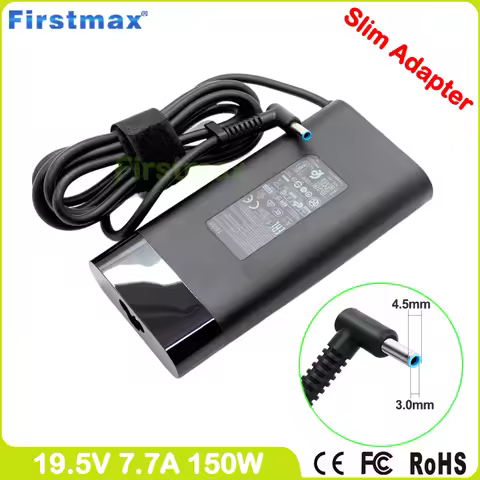 19.5V 7.7A 150W Gaming Power Supply for HP Envy 14-eb 14-eb0000 14-eb1000 15-ep 15-ep0000 15-ep1000 