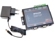 RS232 Rs485 Rs422 Modbus Industrial Serial To RJ45 Ethernet ฟรี RTOS Serial 2 Port Transmission Conv