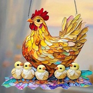 1PCS Chicken Home Decoration Pendant Animal Enthusiast Gift Kitchen Wall Decoration Rural Room Decor