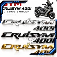 EMBLEM SYM CRUISYM 400I CRUSIYM400I CRUISYM 400 I SINGLE LAYER LOGO EMBLEM ACCESSORIES ACCESSORY MOD