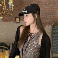 PATRICIA1 Retro Star Forward Berets, Cotton Bow Y2k Painter Hat, Japanese Korean Style Streetwear Ca