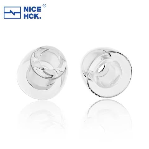 NICEHCK C03 Clear Liquid Silicone Eartips Noise Lsolating Soft Earphone IEMS Accessories for NX8 Him