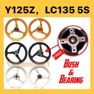 YAMAHA Y125 Y125Z Y125ZR 125Z 125ZR LC135 5S 303 SPORT RIM 3 LEG 3 BATANG WITH BEARING BUSH SET 1.4x