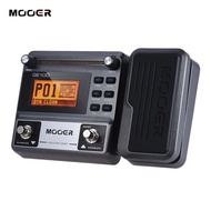 MOOER GE100 Guitar Multi-Effect Pedal Processor Recording 180s, 8 effect modules, 40 pedals for elec