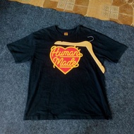 Original Human Made Big Logo Vintage Tshirt art