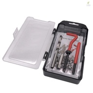 15Pcs M-10 x 1.25 Thread Repair Kit Helicoil Compatible 10mm Damaged Threads