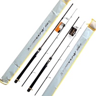 Daido ALEXA POWER Brand SPINNING Fishing Rod, SOLID CARBON, FULL Foam, FULL FUJI RING 180CM (6-14LBS)