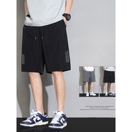 TT HOME New Shorts 2 Colors Gray Black Elastic Waist Drawstring Can Be Worn There Are 2 Side Pockets