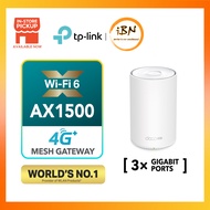 TP-Link Deco 4G+ AX1500 speed up to 1.2 Gbps LTE-Advanced Cat 6 Whole Home Mesh WiFi 6 X10-4G @ IBN