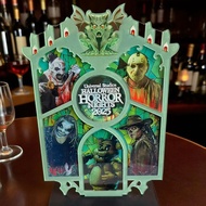 Universal Halloween Horror Nights 2025 HHN Frame Sign Piece Complete Set