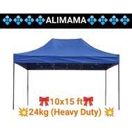 💥“Using Kain PVC" 10x15 ft* Kanopi / Canopy / Folding Tent / Conopy Bazaar / Khemah/ Kanopi Pasar Malam💥