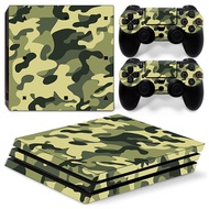 PS4 PRO Console  Decal camouflage Skin Sticker