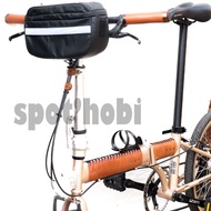 Tas frame Hadwide bag Folding bike mtb federal road bike army black blue waterproof and Reflector