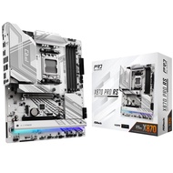 ASRock Motherboard X870 Pro RS AMD Ryzen 9000 Series CPU Soket AM5 Compatible X870 Chipset ATX Mothe