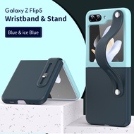 Galaxy Z Flip7 FE 5G With Wristband Stand Casing For Samsung Galaxy Z Flip7 5G Flip7 FE Flip 7 FE Fl