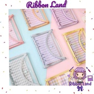 A6 Binder Deluxe Envelope Cover Glitter 6 Ring Color File Binder Ring