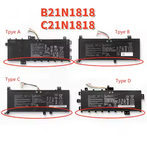 B21N1818 C21N1818 Laptop Battery For Asus VivoBook 14 15 17 X412DA X512DA X712FA Y5200F S512DK F512D
