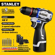 STANLEY cordless drill 68v brushless electric drill impact drill hammer drill