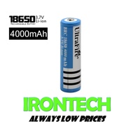 UltraFire BRC 18650 3.7V 4000MAH Li-ion Rechargeable Lithium Battery  (1 piece )