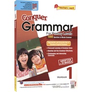 SAP conquer Grammar Workbook 1 grade 1 English Grammar Workbook comes with online assessment and con