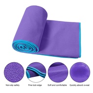 [Ready Stock] Xuderong Non-Slip Yoga Mat Towel Quick-Drying Yoga Rug Microfiber Comfortable Dancing 