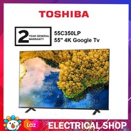 Toshiba TV 50" 4K Smart Tv 50C350LP / 55" 55C350LP Google Tv / 65'' 65C350LP Android TV Television