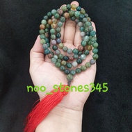 Necklace 108 Beads 8 Mm Bloodstone 108 108 Real Stone 108
