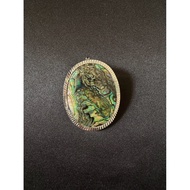 Abalone Shell Pendant Brooch