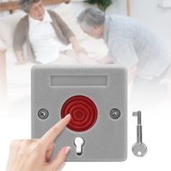 Jiawu Panic Button Durable ABS Anti Theft Emergency Alarm for Nursing Homes Banks Jewelry Stores 12V