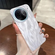 เคสกันกระแทกสุดหรูสำหรับ VIVO Y39 5G เคสโทรศัพท์ขนนกเลเซอร์กากเพชรสำหรับ VIVOY39 5G เคส V2444สมาร์ทโ